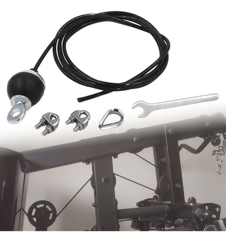 Cabo De Polia Fitness, Cabo Pulldown Lat, Suprimentos 400cm