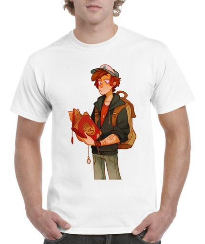 Camisa De Dama Moderno Estilo Gravity Falls Dipper Pines 