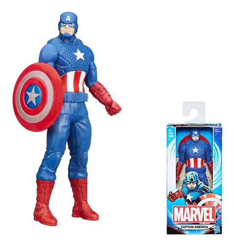 Muñeco Juguete Marvel Avengers Motivo Captain America