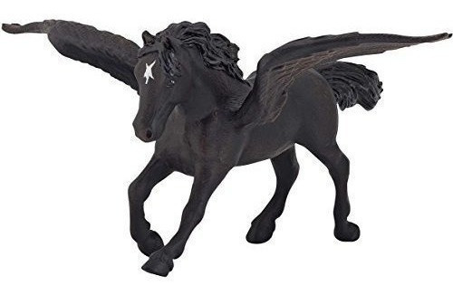 Figura De Juguete Pegasus Negra De Papo Figure