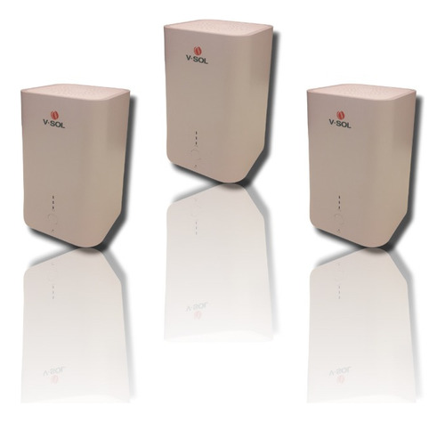 Sistema Wi-fi5 Mesh V-sol 1ge+1fe Dual Ban 1200mbps (pack 3)