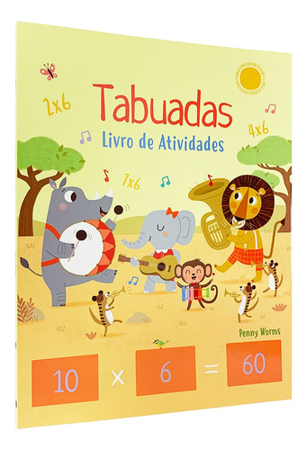 Tabuadas - Livro De Atividades - Matemática Infantil