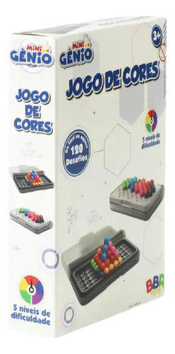 Jogo De Cores Mini Gênio Tetris - Bbr Toys