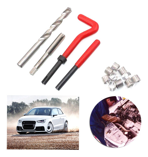 Kit De Reparación Rosca Métrica 30 Piezas M5 M6 M8 M10 M12 M