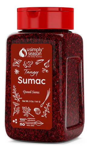 Usimplyseason Sumac Spice (tangy Powder, 5 Onzas)