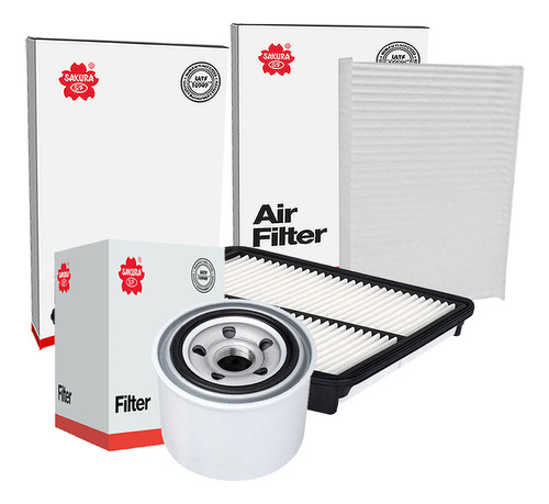 Kit Filtros Aceite Aire Cabina Sonata 2.4l L4 2011 A 2015