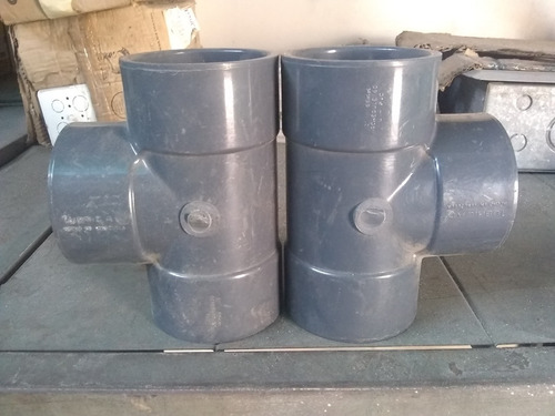 Imagen 1 de 3 de Tee Pvc 3 Pulgadas Agua Fría