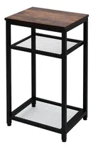 Comprar Mesa De Teléfono Industrial 2 Estantes De Malla Oficin...