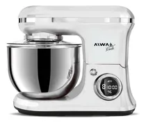 Comprar Batidora De Pie Planetaria Digital 3 en 1 Aiwa Bowl Acero Inoxidable 5,2 Lts 8 Velocidades Temporizador Amasadora Mezcladora Merengue 1200w 50 Hz\u002F60 Hz Color Blanco