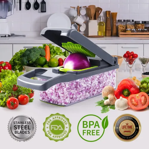 Picadora De Verduras, Picadora De Cebollas Profesional, Pica