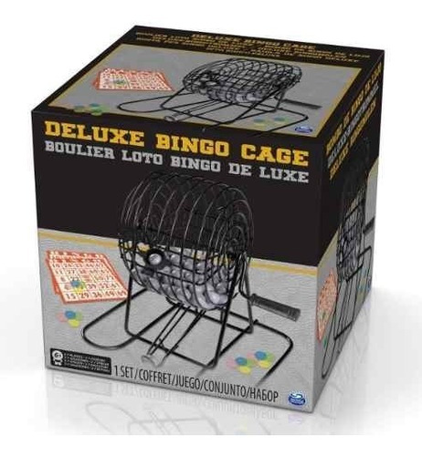 Juego Bingo Deluxe Cage Ref 6033152 Jugo De Mesa