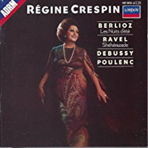 Regine Crespin - Arias Y Canciones - Berlioz Poulenc - Cd.