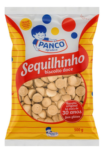 Biscoito Sequilhinho sem Glúten Panco Pacote 500g