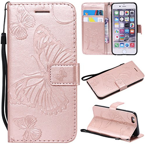 Funda Techcircle iPhone 6 Case, iPhone 6s Wallet Case Premi