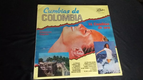 Cumbias De Colombia 14 Cumbias De Oro Lp Cumbia