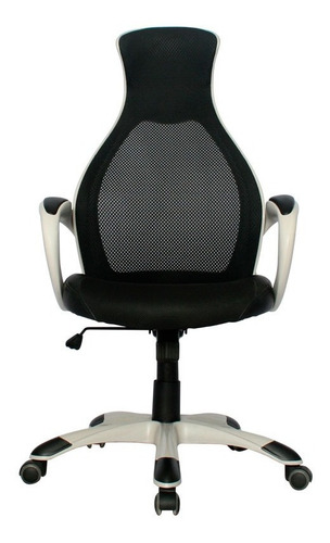 Imagen 3 de 4 de Silla Gamer De Oficina Pasto Marco Gris Basculante