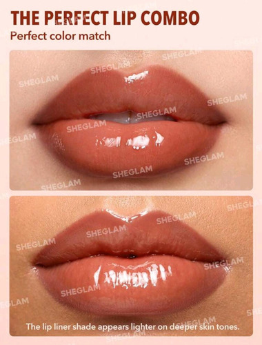 Lápiz Delineador De Labios Y Gloss 2 En 1 Sheglam
