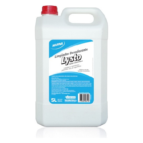 Limpiador Desodorante Lysto Concentrado X5lts Wassington