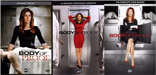 Pacote de DVD da Temporada 1 2 3 de Body Of Proof