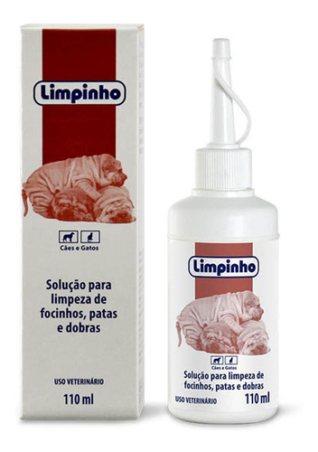 Limpador De Focinhos Dobras E Patas Limpinho 110ml