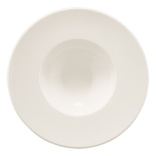 Plato Hondo  28cm Blanco  Banquet