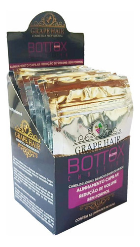 Bottox Chuveiro Grape Hair Matizador Display 12x50gr