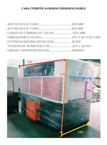 Horno Termoencogible Nuevo 