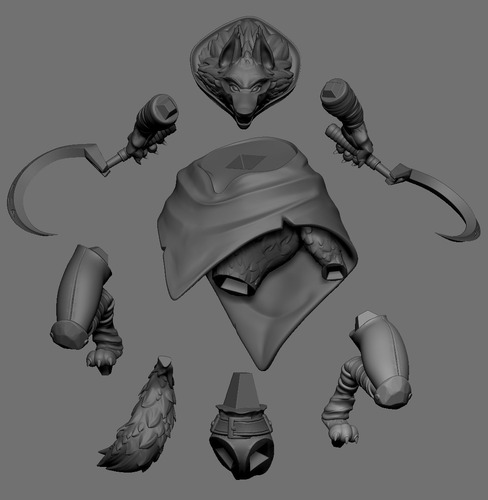 Stl Death Wolf - Gato De Botas