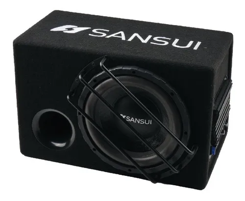 comprar Subwoofer Amplificado Sansui Hima-250 800w 10+kit De Cables