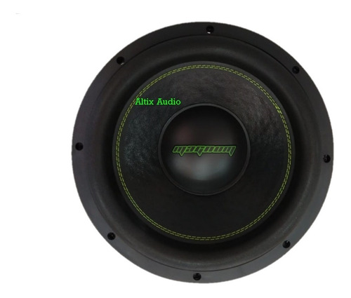 Subwoofer Magnum 12 Cs124 1200 Watts Rms Doble Bobina Color Negro/verde