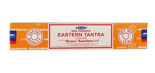 Incienso Satya Nag Champa  -eastern Tantra- Aroma Floral