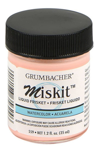 Grumbacher Miskit Líquido Frisket, 1.2 fl Oz/1.2 Oz