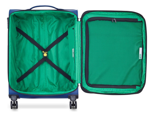 United Colors Of Benetton Color Block Softside Luggage Con