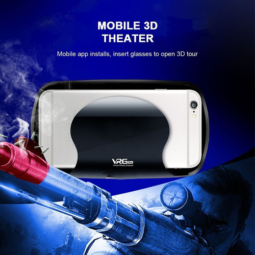 Audifono Vr Lente Video 3d Realidad Virtual Adecuada