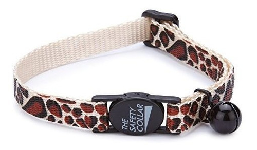 Meow Town Giraffe-print Nylon Cat Collar, 8 12 Inch