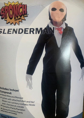 Disfraz Niño - Slenderman