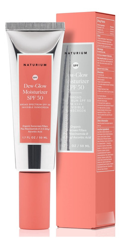 Naturium Dew-glow Moisturizer Spf 50 Pa++++, Protector Sola