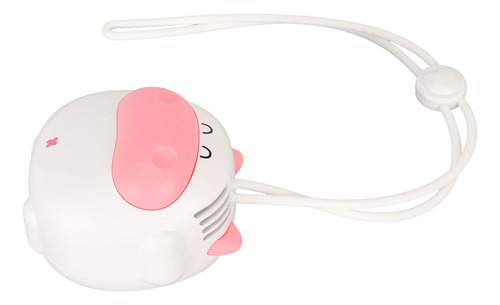Mini Ventilador De Mano Con Cuello Colgante, Recargable Por