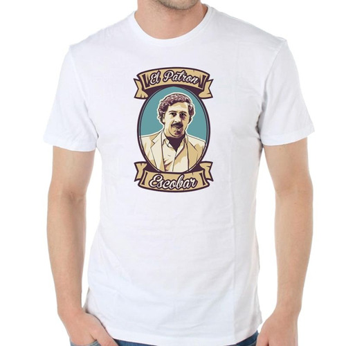 Remera De Hombre Pablo Escobar Patron Capo Duro Zar D M11