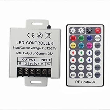 Joylit 24 Teclas Led Ir Rgb Mando A Distancia Para Rgb Smd 3