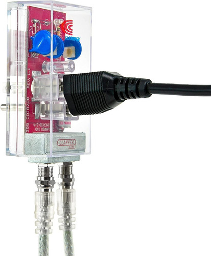 Protector Contra Rayos Contacto Eléctrico Coaxial E-clamper