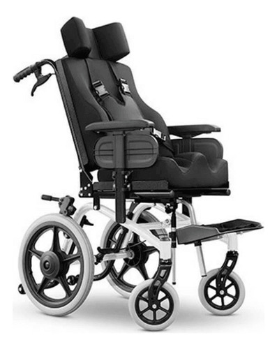Cadeira De Rodas Postural Conforma Tilt Reclinável Ortobras Cor Preto 35x35x40