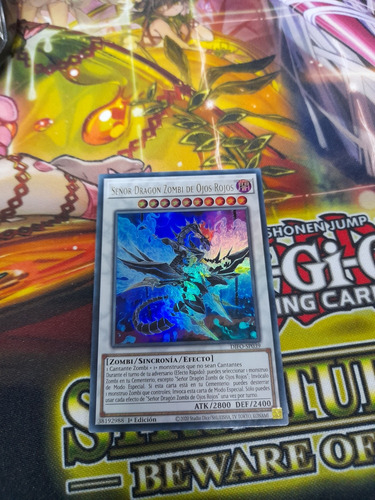 Yugioh! Red-eyes Zombie Dragon Lord