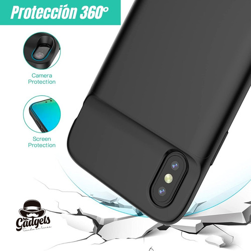 Funda Cargador Powerbank Para Iphone X Xs 5200mah Portatil