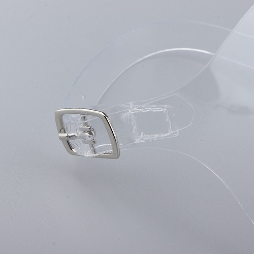 Par Invisible Correas De Zapatos Transparentes Banda Correa