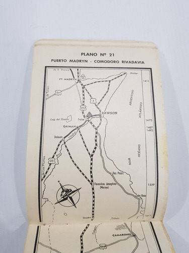 Imagen 10 de 10 de Antigua Publicidad Shell Mapa Rutas Souvenir Guía Mag 58314