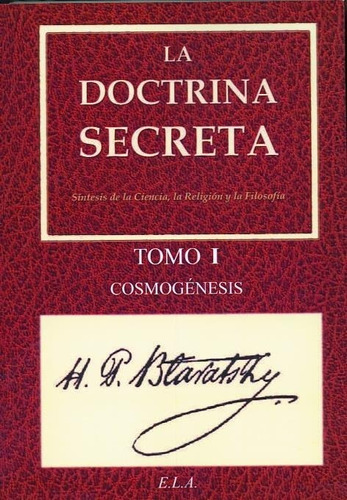 Libro Doctrina Secreta 1 - Sin Autor