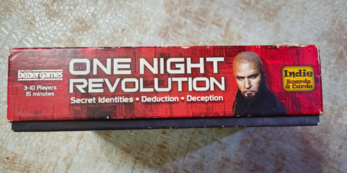 Juego De Mesa One Night Revolution (Usado)