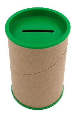 Imagem 8 de 10 de 50 Cofrinho De Papelão - Cofre P/ Personalizar.