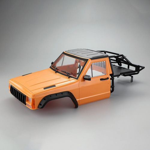Cabina De Coche Rc Y Media Jaula Trasera Para 1/10 Rc Crawle